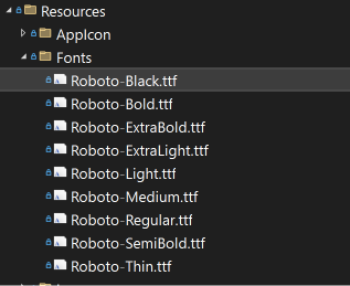 Roboto Fonts